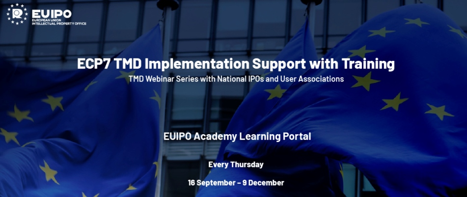 EUIPO Academy Learning Portal – Every Thursday 16 September – 9 December 2021